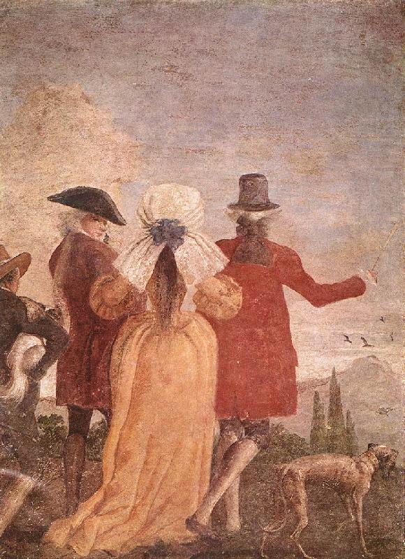 TIEPOLO, Giovanni Domenico The Promenade art china oil painting image